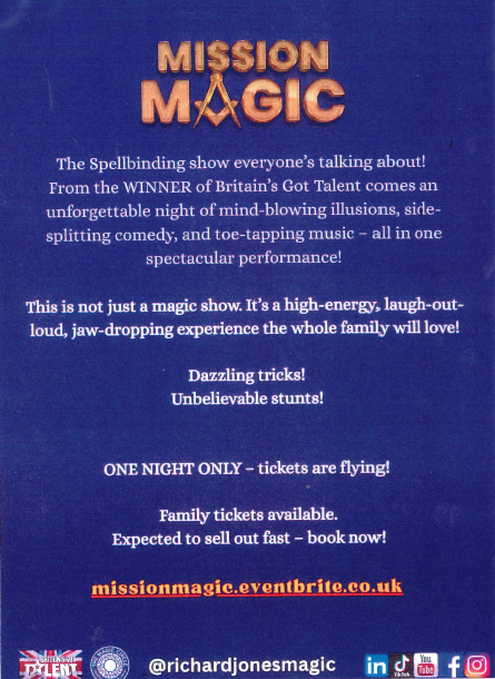 Magic Show Ticket Information