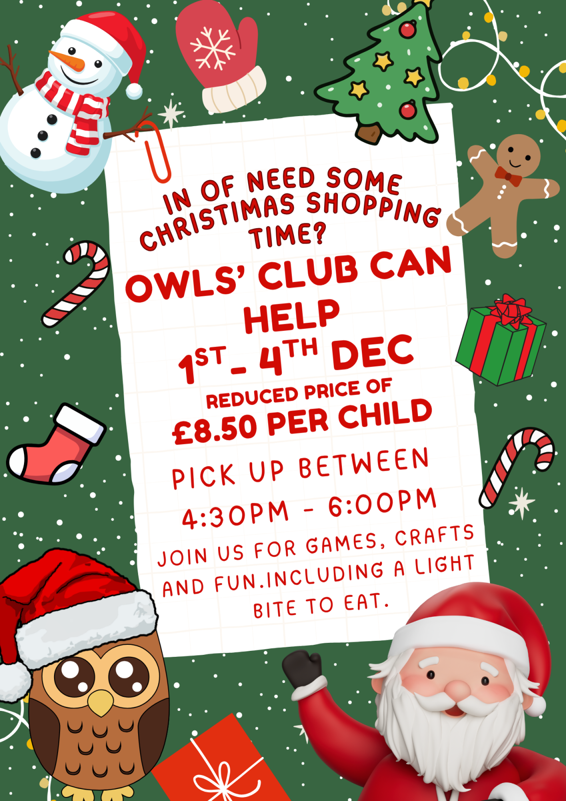 Discounted Owls Club